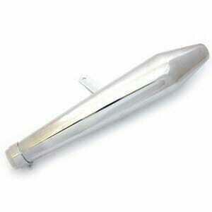 Exhaust muffler Commando short chrome