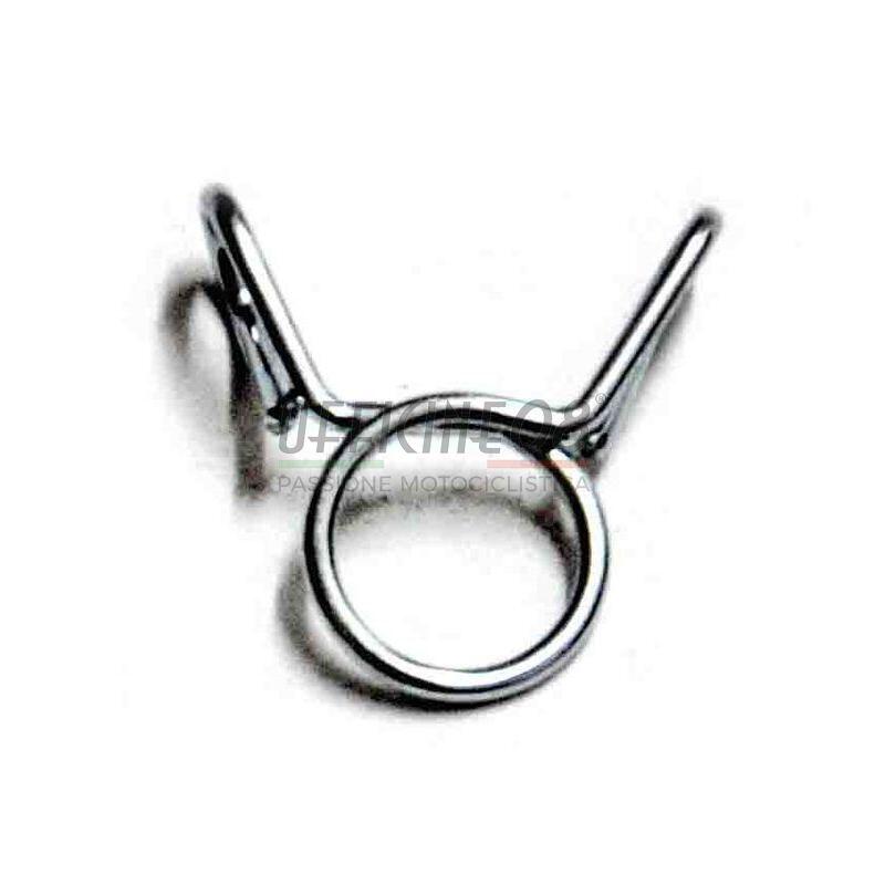 Fuel hose clip 8-9mm grey