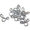 Fuel hose clip 12-15mm grey set 20pc