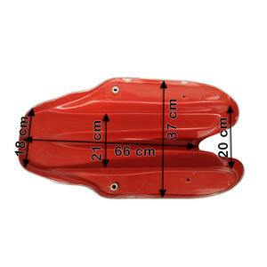 Fuel tank Ducati Coppie Coniche Imola Endurance Replica frame wide fiberglass - Pictures 8