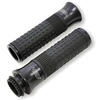 Coppia manopole ABM 22mm forate nero - Foto 1