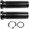 Coppia manopole Motogadget Alu-Grip 22mm/1'' forate nero - Foto 1