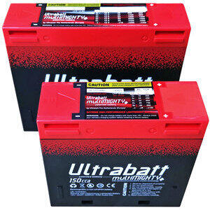 Batteria litio LiFePO4 Ultrabatt 12V-150A, 8Ah
