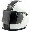Casco moto integrale Bandit Integral bianco/nero - Foto 1