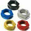 Steering head nut M28x1 alloy grey