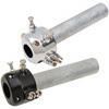 Comando gas 22mm bicavo British cromo - Foto 1