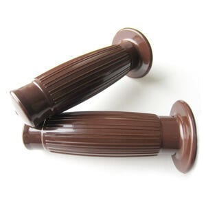 Handlebar grips Old Style 22mm brown