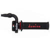 Comando gas 22mm bicavo desmo Tommaselli KRR nero manopole nere - Foto 1
