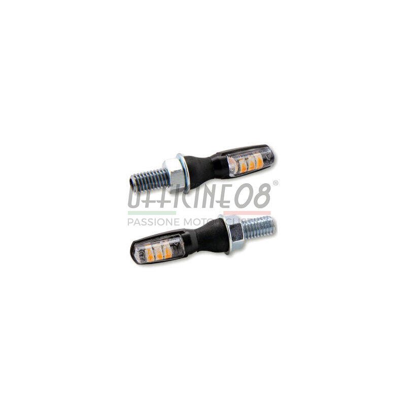 Led winkers Spark black matt pair