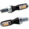Coppia frecce led Spark nero opaco - Foto 1