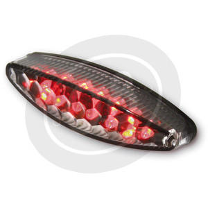 Led tail light Highsider Number 1 mini transparent - Pictures 3