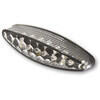 Fanalino posteriore led Highsider Number 1 mini trasparente - Foto 1