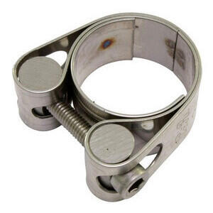 Exhaust pipe clamp 32-35mm stainless