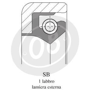 Engine oil seal SB 42x20x10mm - Pictures 2