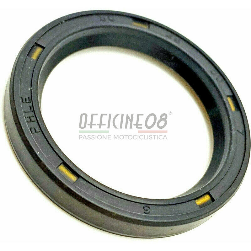 Engine oil seal 17x28x7mm Ariete lip double