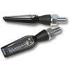 Coppia frecce led Highsider Blade nero opaco fumè - Foto 1