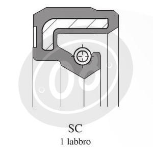 Paraolio motore SC 40x22x7mm - Foto 2