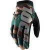 Guanti moto 100% Brisker nero camouflage - Foto 1
