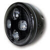 Faro anteriore 5.3/4'' Highsider Cafe Racer full led nero opaco - Foto 1