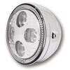 Faro anteriore 5.3/4'' Highsider Cafe Racer full led cromo - Foto 1