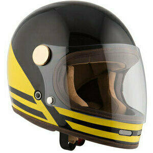 Casco moto integrale By City Roadster II nero/giallo