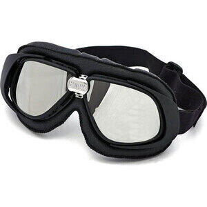 Maschera moto Bandit Classic nero lenti specchio