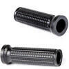 Puños de manillar Motogadget M-Grip extremos abiertos 22mm negro - Fotos 1