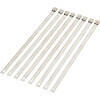Fascette acciaio 205mm grigio set 8pz - Foto 1