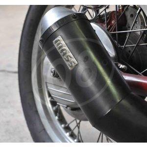 Exhaust muffler Moto Guzzi Le Mans -'80 Mass Cafe Racer kit 2-1 - Pictures 2