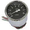 Electronic tachometer MMB Old Style 8K body chrome dial black - Pictures 1