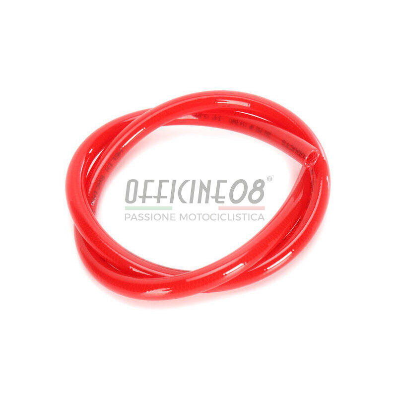 Tubo benzina 10x14mm alta pressione rosso