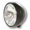Faro anteriore 6.5'' Classic alogeno attacco basso nero opaco lente liscia - Foto 1