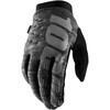 Motorcycle gloves 100% Brisker grey - Pictures 1