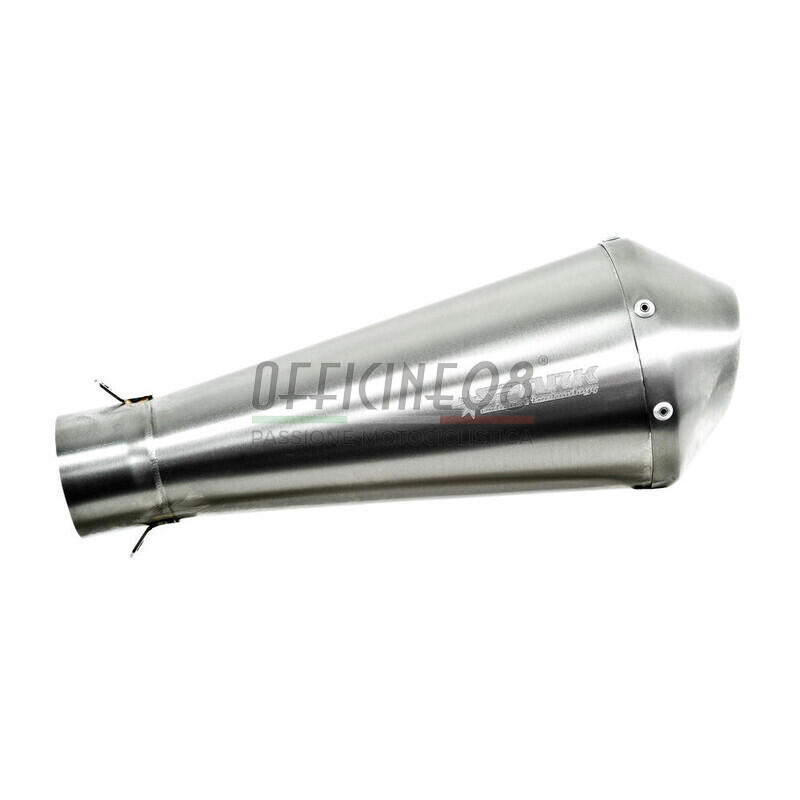 Exhaust muffler Spark Mega 60mm stainless steel