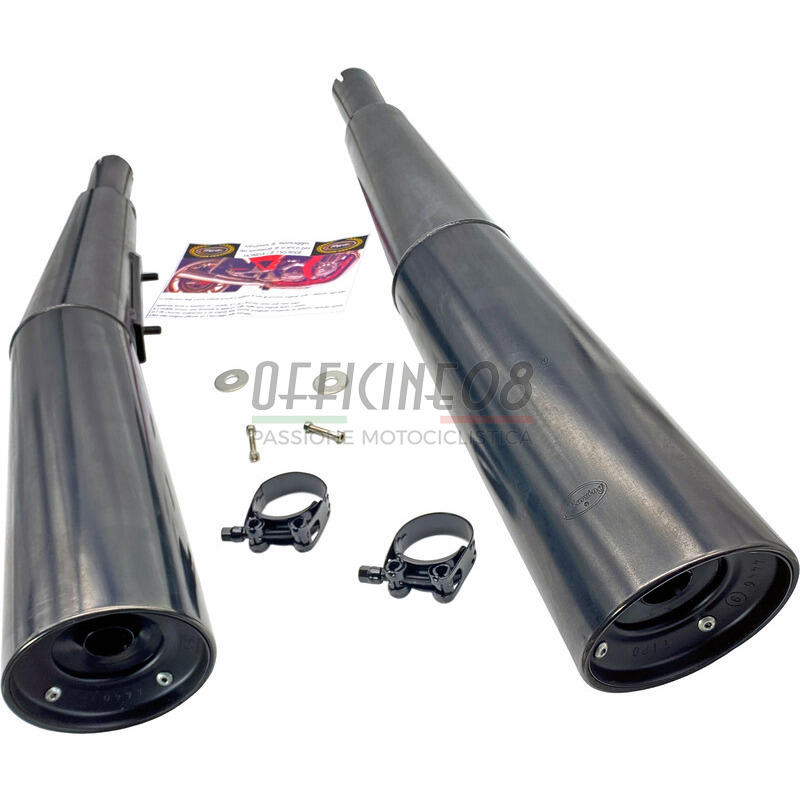 Exhaust Suzuki GSX 1100 EF Marving Master black pair