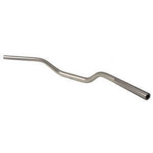 Handlebar 22-28.5mm LSL Naked aluminum grey