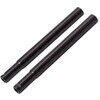 Clip-on tubes 1'' LSL black pair