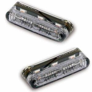 Led winkers Shorty smoked pair