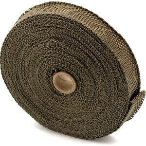 Exhaust pipe wrap 649° bronze 25mm 15mt - Pictures 2