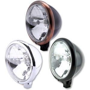 Halogen headlight 5.3/4'' Bates Style low mounting