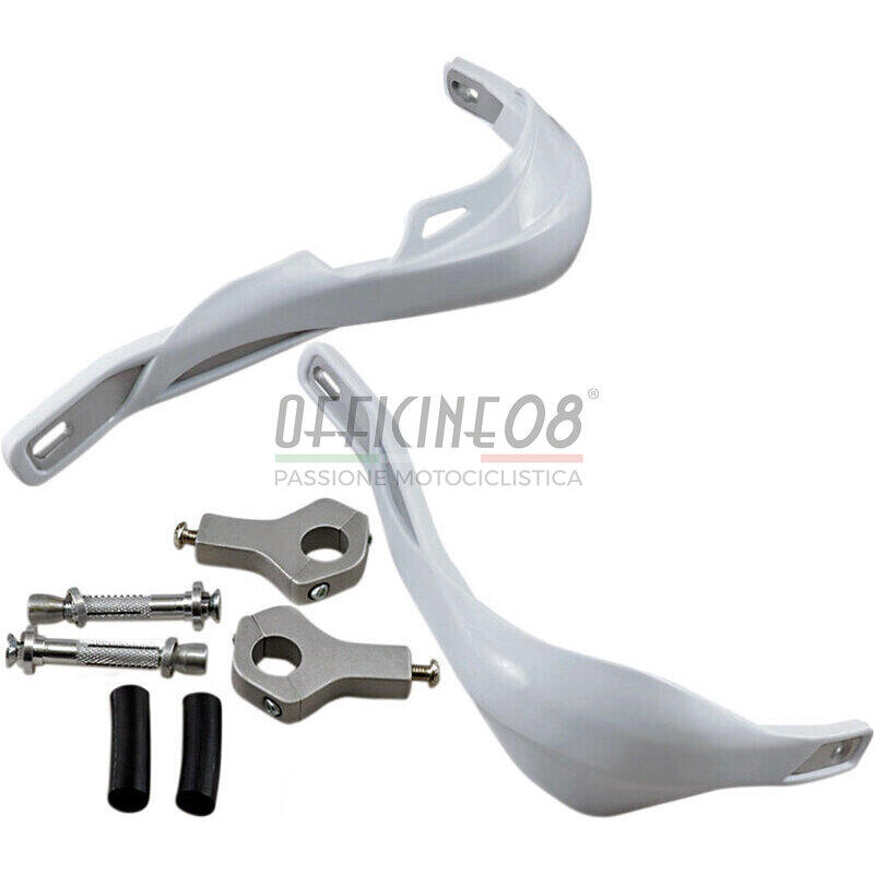 Hand guards Emgo white pair