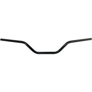 Handlebar 22.2mm Emgo Flat Track low black