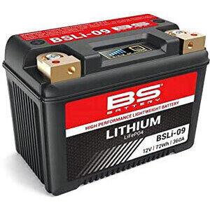 Batteria litio LiFePO4 BS Battery BSLi-09 12V-360A, 6Ah