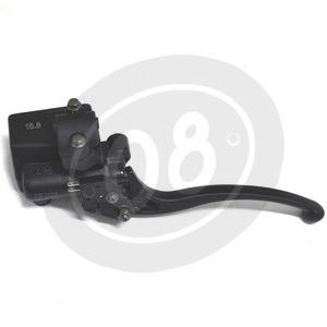 Pompa freno anteriore 22mm Honda Replica 16mm serbatoio integrato nero - Foto 4