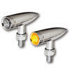 Coppia frecce led Highsider Mono con alloggio cromo - Foto 1
