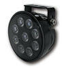 Faro supplementare led Highsider ABS abbagliante riflettore nero - Foto 1