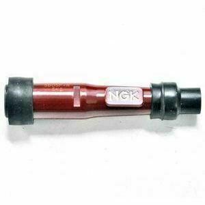 Spark plug NGK SD05F-R straight 12mm red - Pictures 2