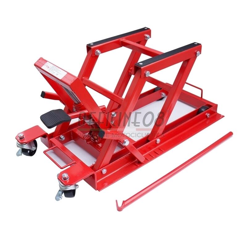 Motorcycle lift hydraulic 400kg 13-43cm