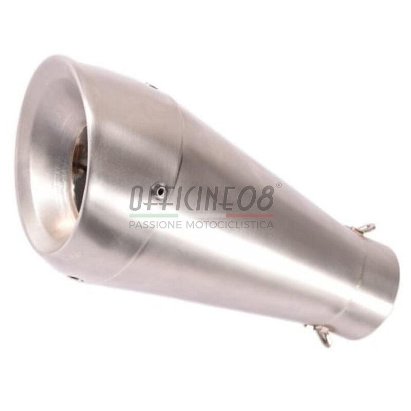 Exhaust muffler Spark 60's 60mm stainless steel