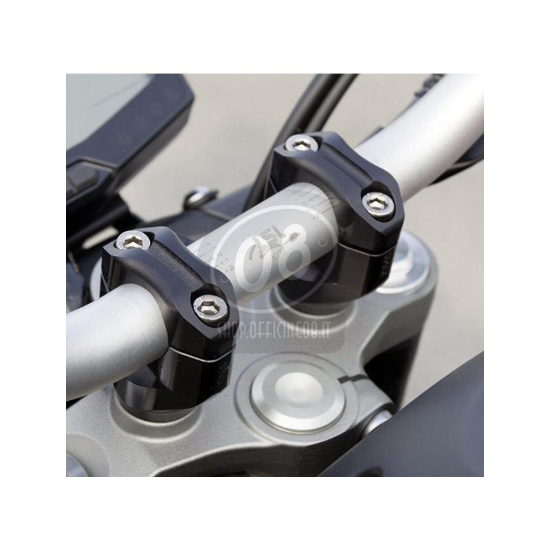 Handlebar risers LSL 34mm handlebar 28.5mm black pair